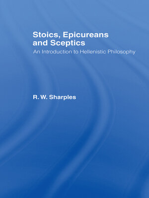 cover image of Stoics, Epicureans and Sceptics